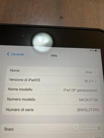 Ipad 9 generazione
