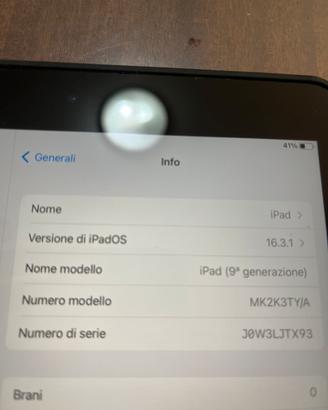 Ipad 9 generazione