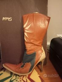 Stivali donna stile country