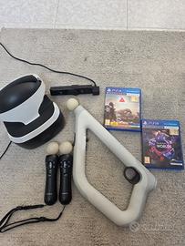 PSVR1 + accessori e giochi