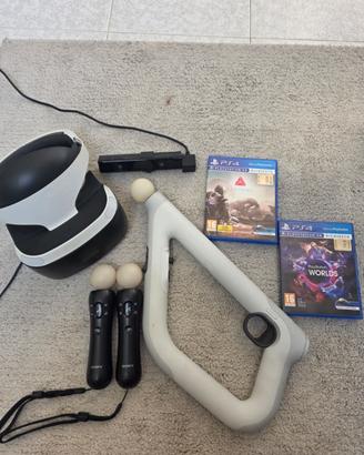PSVR1 + accessori e giochi