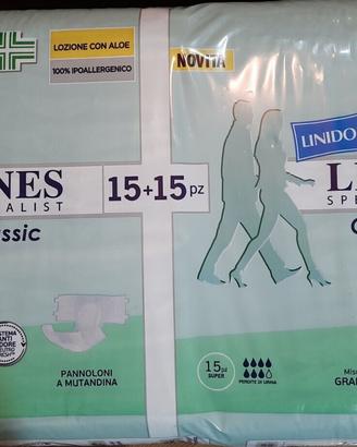 120 Pannoloni Mutandina LINES SPECIALIST Super
