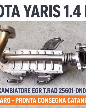 Toyota Yaris 1.4 D4D Scambiatore EGR