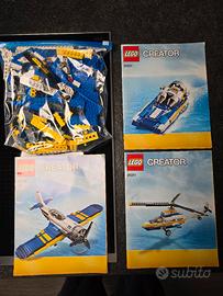 Lego Creator 31011 Set Aereo Elicottero Overcraft