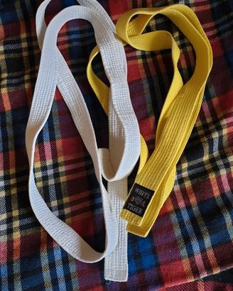 cinture da KARATE 
