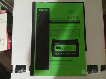Roland TD-3 Manuale Italiano