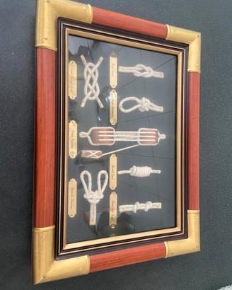 Quadro decorativo con nodi marinari