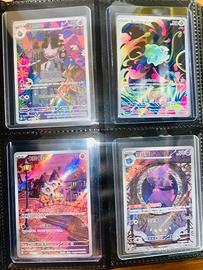 Carte pokemon diverse espansioni vintage e modern