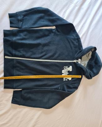 Felpa con zip e cappuccio ragazzo