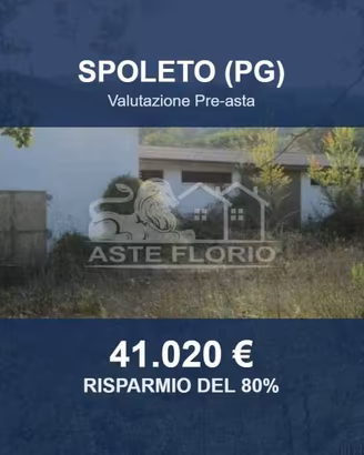 Immobile in asta di 939 m² a Spoleto