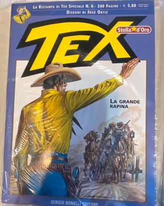 Fumetto Tex serie stella d’oro, numero 6
