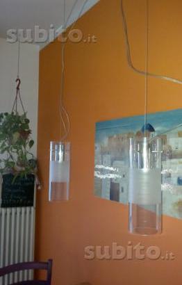 Lampadario in vetro di murano