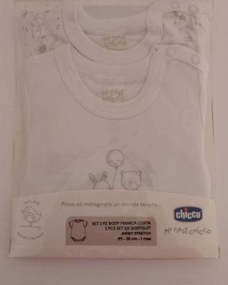 2 Body manica corta Chicco