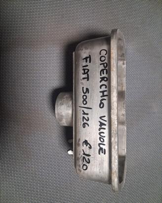 Coperchio punterie in alluminio Fiat 500 126 d'epo