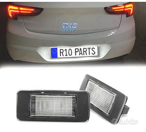 LUCI TARGA A LED PER OPEL ASTRA J CARAVAN OPEL ZAF