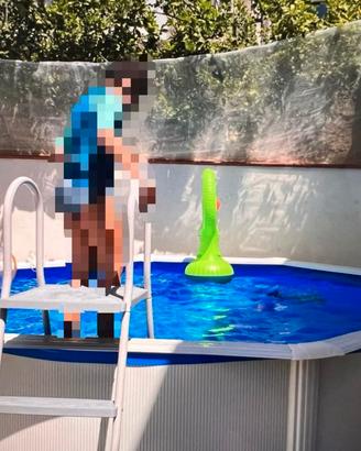 Piscina GRE Circolare Ø350 con Liner Nuovo