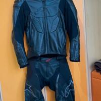 Tuta completa alpinestar missile total black S