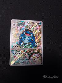 Seismitoad luce nera BLK 105 carta Pokemon