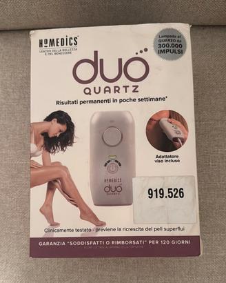 Epilatore a luce pulsata HoMedics Duo Quartz