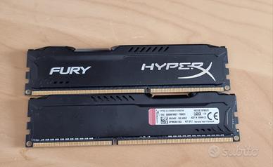 RAM Kingston HyperX Fury 8GB (2x4GB) DDR3 1866