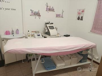 Lettino per estetista professionale