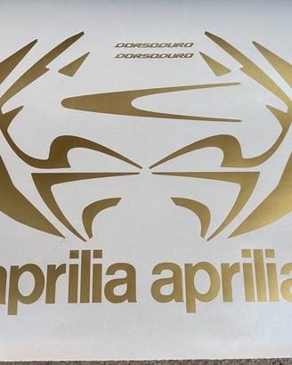 Adesivi Aprilia DORSODURO 750, 900 - 2008 - oro