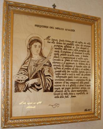 QUADRO PREGHIERA DEL MEDICO OCULISTA