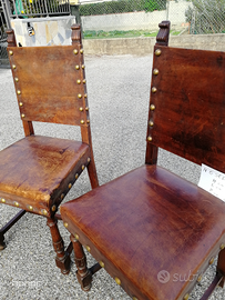 Sedie antiche da castello