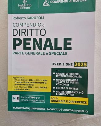Compendio di Diritto Penale