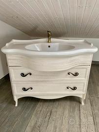 Mobile bagno effetto vintage