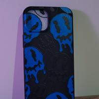 Cover iPhone 13 mini blu e nera