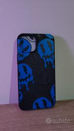 Cover iPhone 13 mini blu e nera
