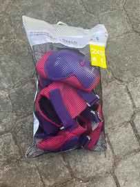 Protezioni per pattinaggio e skate da bambina