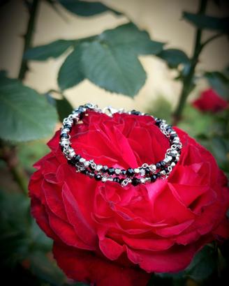 Bracciale con perline 