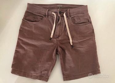 Pantaloncini Shorts Uomo Elasticizzati Tg 46