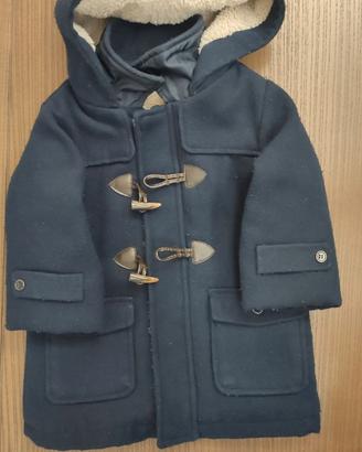 Cappotto Montgomery blu 18-24 mesi Fagottino