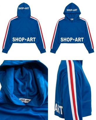 Felpa Crop Top Donna / Ragazza