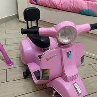 MINI VESPA PER BAMBINI PIAGGIO ROSA