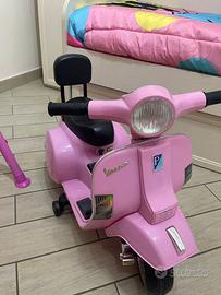 MINI VESPA PER BAMBINI PIAGGIO ROSA