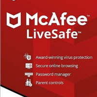 Antivirus McAfee LiveSafe dispositivi illimitati