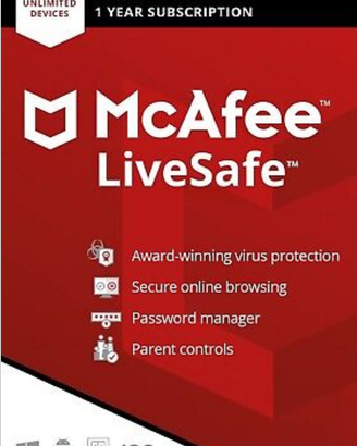 Antivirus McAfee LiveSafe dispositivi illimitati