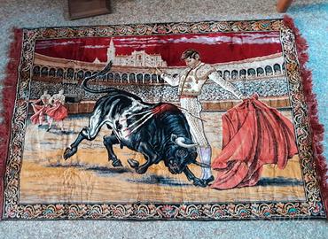 arazzo tappeto vintage anni 70