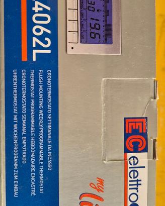 Cronotermostato elettrocanali ECL4062L
