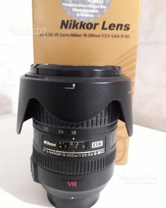 Nikon af-s dx vr nikkor 18-200 f3.5/5.6