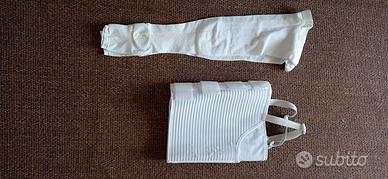 Fascia toracica post operatoria e calze antitrombo
