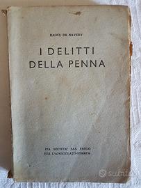 Raoul de navery "i delitti della penna" - 1944