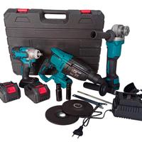 Kit lavoro 3 in 1 a batteria motori Brushless 