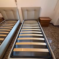 Letti singoli contenitori