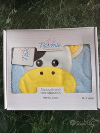 Asciugamano/accapatoio neonato 0/3 anni