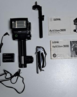 Flash Sunpack auto zoom 3600